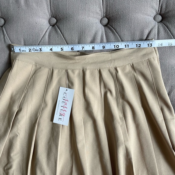 ✨ BNWT!! ✨ Sassy Couture Mackenzie Pleated Mini Skirt - Picture 3 of 4